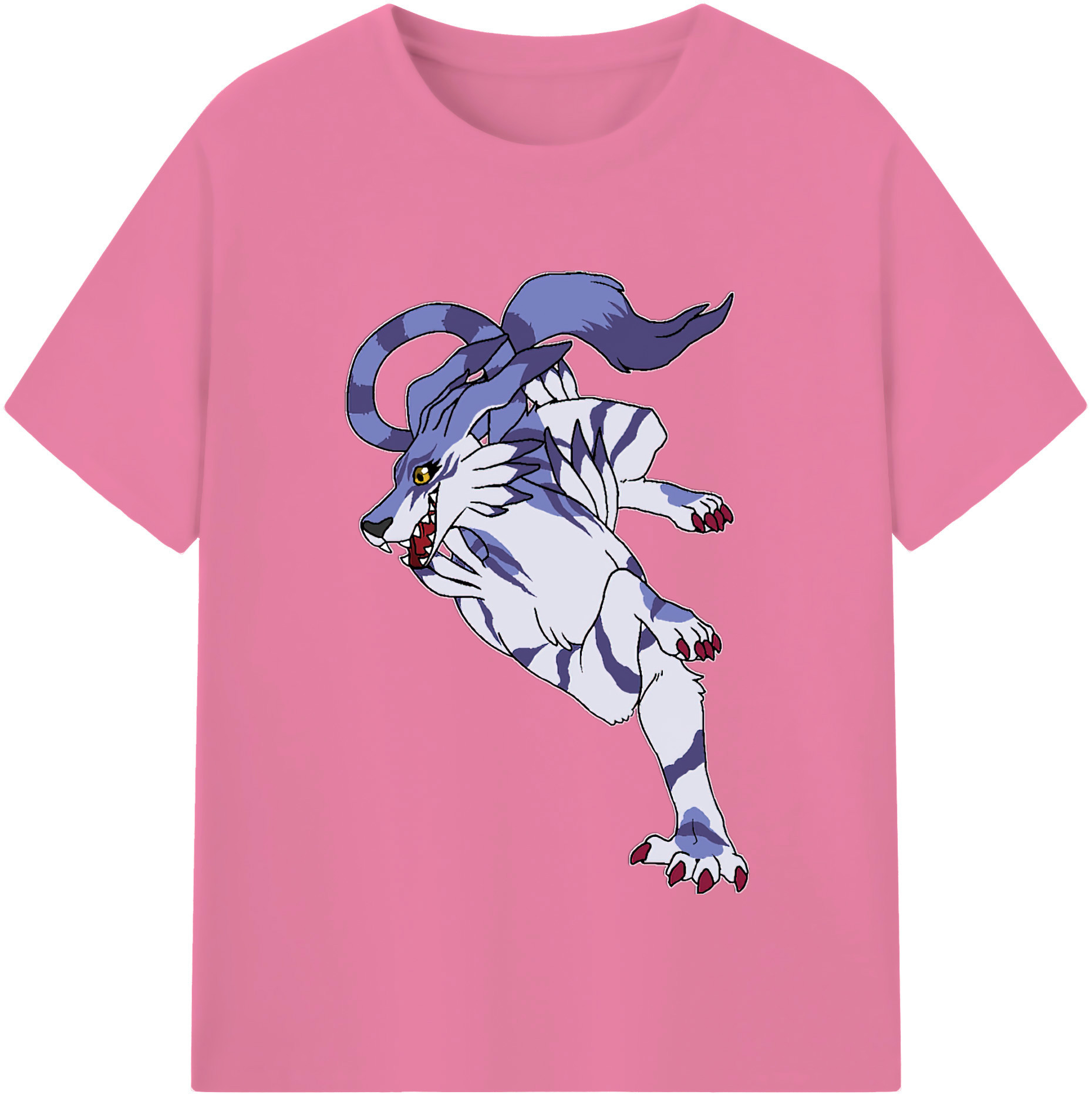 （画像用） Digimon デジタルモンスター/デジモン 綿100％半袖Tシャツ（フロントプリント）